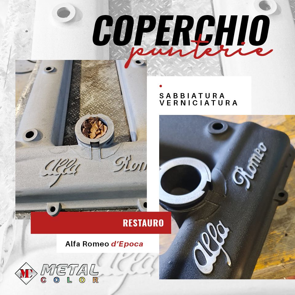 Coperchio punterie _ Alfa Romeo d'epoca