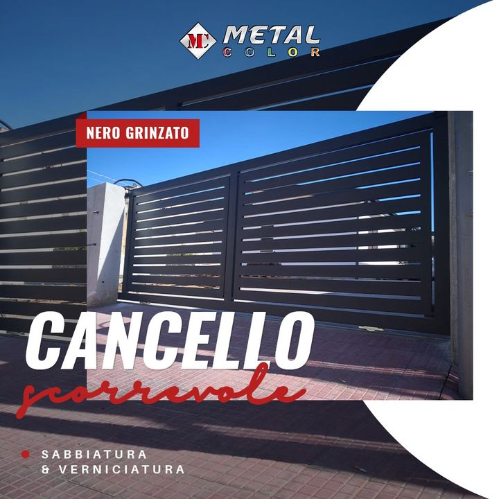 🖌️ VERNICIATURA CANCELLO  METALCOLOR

Abbiamo recentemente completato un progetto eccellente: