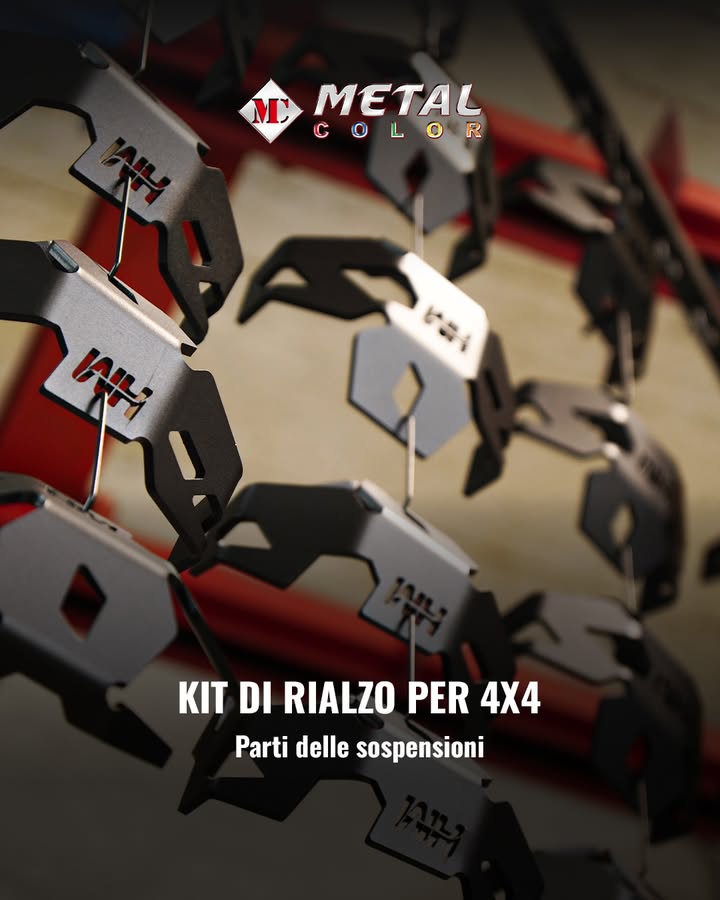 Prestazioni che si vedono e si sentono.
La verniciatura Metal Color