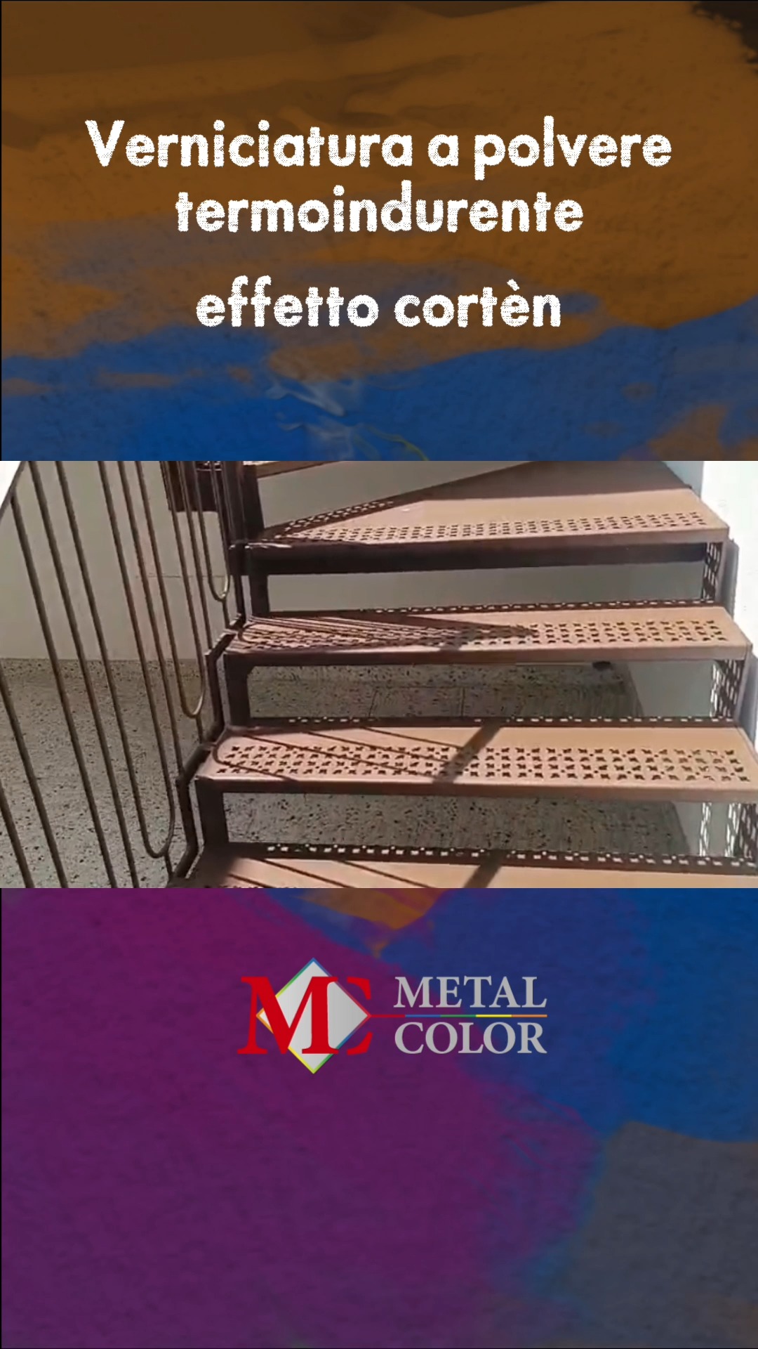 Cortèn? No, Verniciatura Metal Color! 🛠️✨

Il look metallico più amato