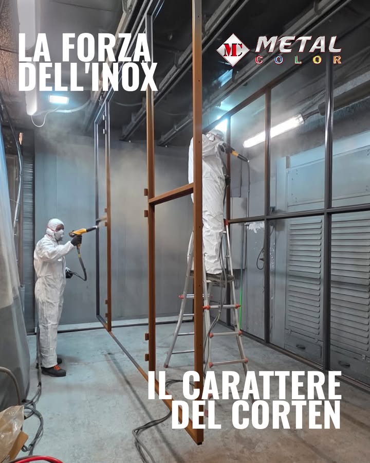 Una lavorazione dedicata alla trasformazione dell'acciaio inox attraverso una fase